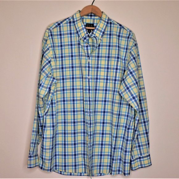 Jos A Bank Casual Button Down Shirt - Picture 2 of 5